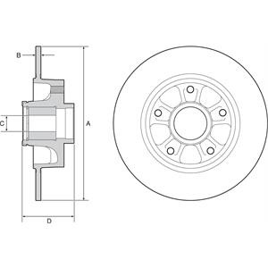 Brake disc for - brake,