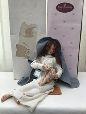 Ashton Drake Galleries Porcelain Doll 'Madonna and Child', Boxed