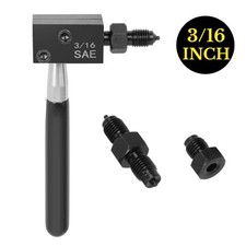 Brake Pipe Flaring Tool Set 3/16" SAE Hand Held On Car Single & Double Flare Kit