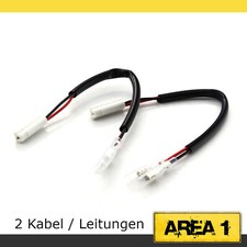 LED Indicator Adapter Cable Connector Yamaha FZ1, FZ6, FZ8, R1, R6, MT01/03 (2 Pack)