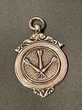 Silver Darts Fob Birmingham 1938 Maker: William Adams Ltd