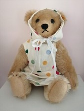 Steiff 1909 Replica Dressed In Emma Bridgewater Outfit