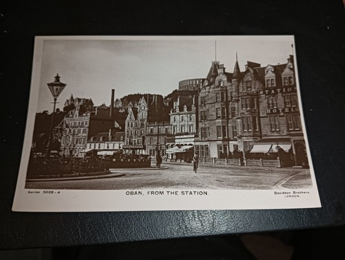 View from the station - view, oban