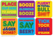 Brainbox Candy Drinks coasters