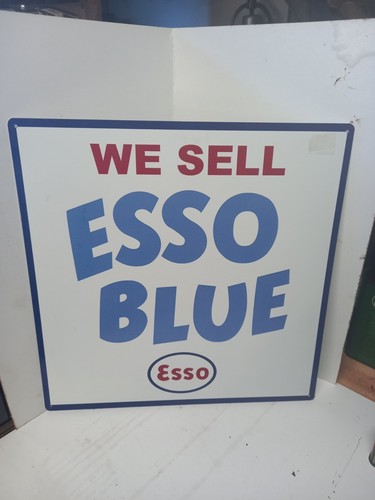 Metal esso blue - esso,