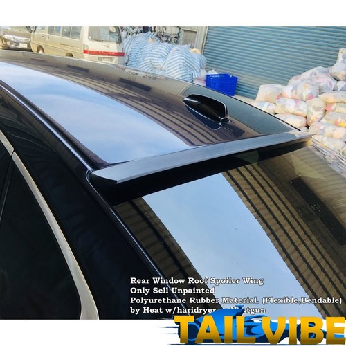 Rear window roof - rear, wing