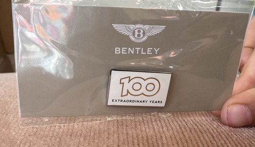 Bentley 100 year badge - bentley,
