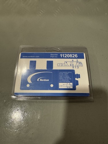 Nordson 1120826 solenoid valve - nordson,