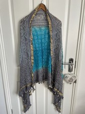 Indian Silk Tie Dye Scarf