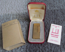 Dunhill :  Vintage Gold Plated Rollagas Lighter