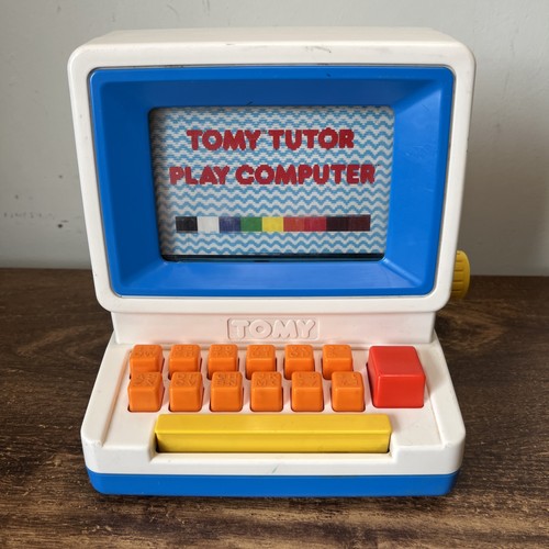 Vintage tomy tutor - tomy, play