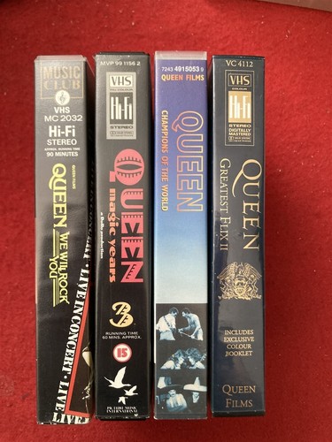 Queen vhs video - x, collection