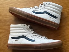 VANS Size 12 SK8 Hi Tops BNWOT Birch Gum skate shoes RARE trainers 2024 Leather