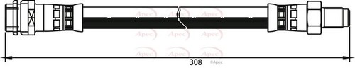 Apec hos3804 brake - apec,