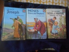 Three old Ladybird books