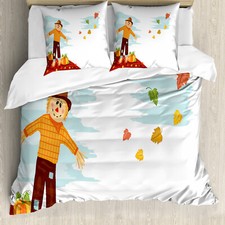 Autumn Pumpkin Duvet Cover