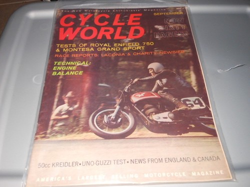 Vintage motorcycle magazine - vintage,