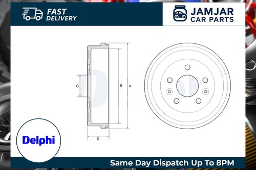 Delphi bf597 brake - delphi,