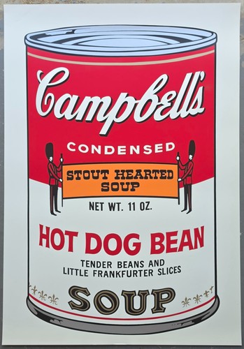 Andy warhol campbells hot - -,