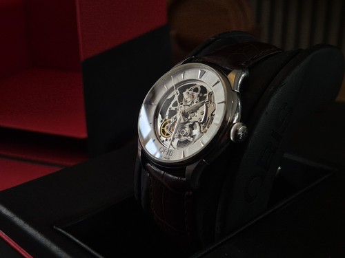 Oris artelier skeleton swiss - artelier,