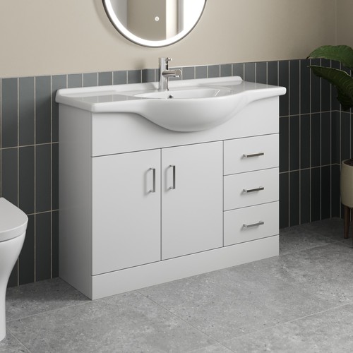 Freestanding vanity unit basin - vanity,