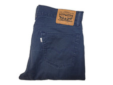 LEVI'S 751 Mens Jeans W34 L34 Straight Leg Stretch Cotton SIZE Waist 34" Leg 34"