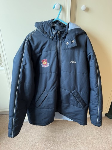 West ham coat 2001 - ham, fila