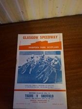 1971 Speedway Programme Glasgow V Sheffield