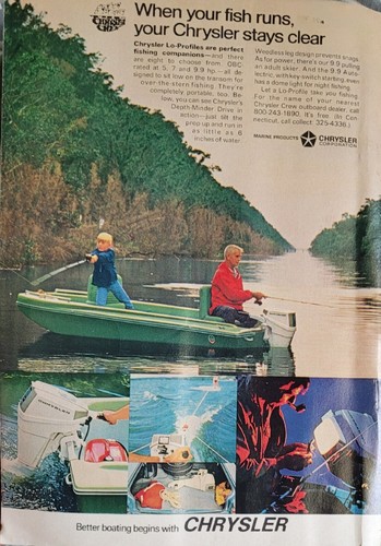 1969 chrysler marine boat - chrysler,