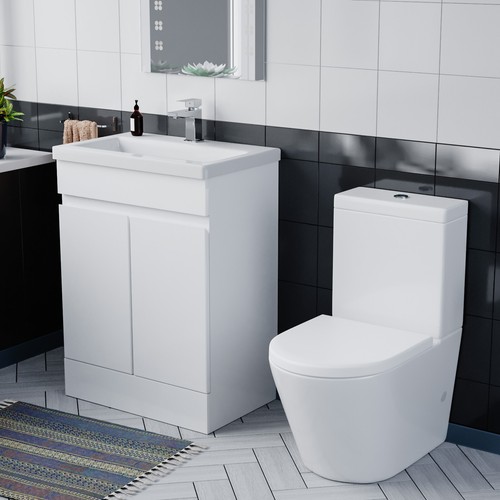 Nes home flat pack 600mm - pack, gloss