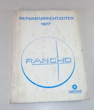 Reparaturrichtzeiten Chrysler/