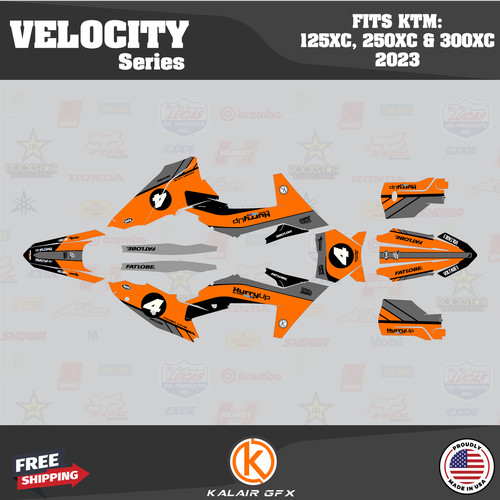 Graphics kit for ktm - graphics,