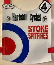 STOKE SPITFIRES SPEEDWAY RACE JACKET.