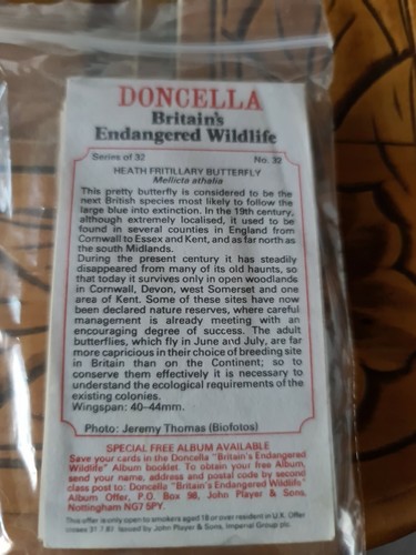 Doncella cigar cards - doncella, britains