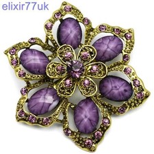 2.4" GOLD VINTAGE FLOWER