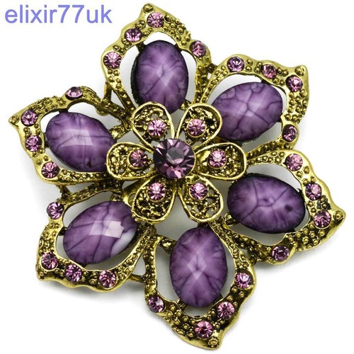Gold vintage flower - gold,