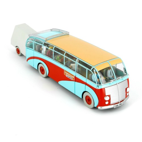 Tintin autobus swissair - l'autobus,