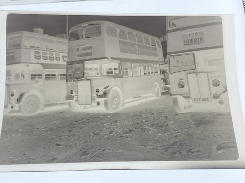 Plymouth bus tram - bus, original