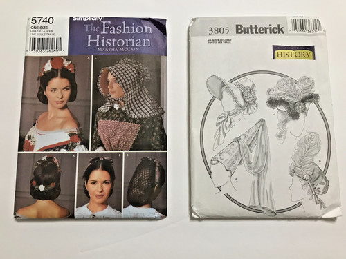 Historic sewing patterns hats - patterns,