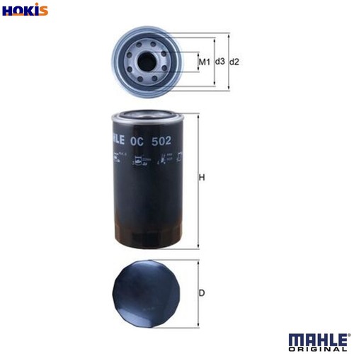 Oil filter 502 for - 502,