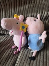 2 X TY princess Peppa Pig and