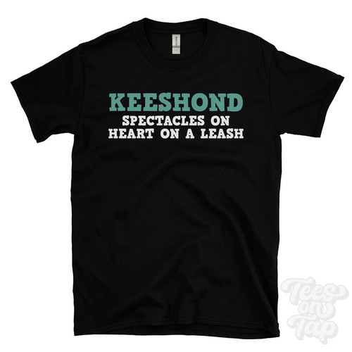 Keeshond spectacles heart - on,