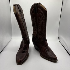 Joe Sanchez Cowboy Boots Heel Cowgirl Boots Leather Sole Ladies’ Size EU 37
