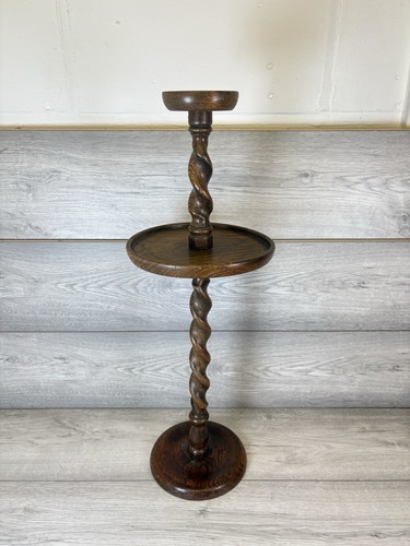 Vintage wooden barley twist - wooden,