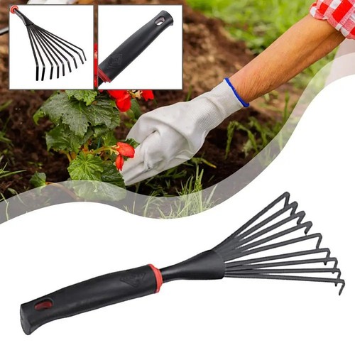 Small garden rake stainless - small,