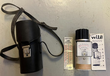 Vintage Farming Wile 35 grain moisture meter with case, instructions ect.