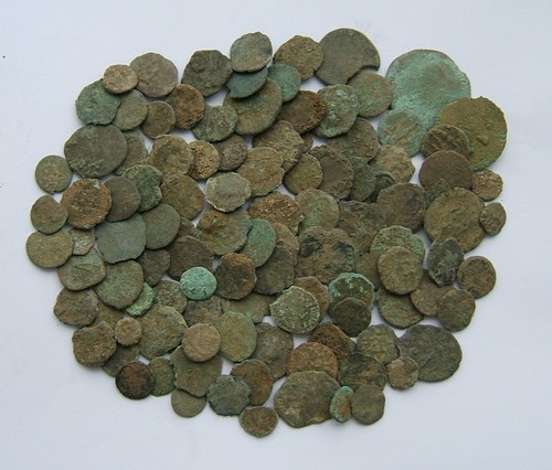 100 damaged poor roman - damaged/poor,