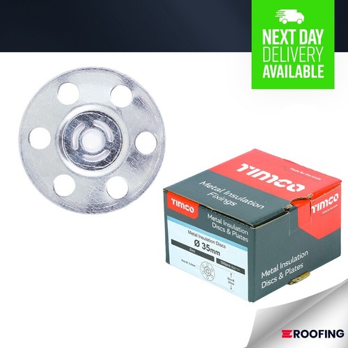 Timco metal insulation discs - metal,