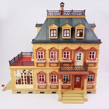 Vintage Playmobil 5300 Victorian Mansion / House with Family (Unfurnished)