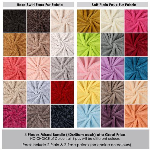 Faux fur fabric - fur, clearance